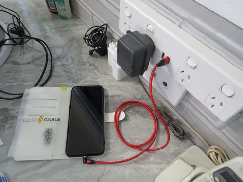 Customer photo review of Your Go To Cable - Charges All Your Devices