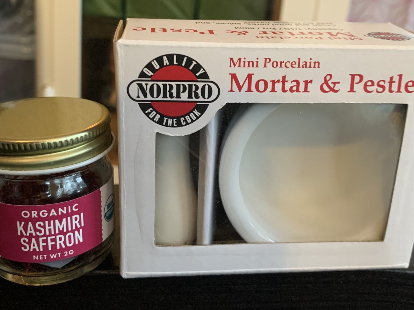 Customer photo review of Kashmiri Saffron, Certified Organic - 2g Glass Bottle