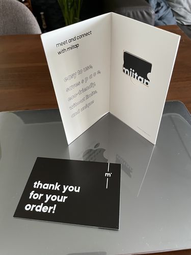 Customer photo review of Frosted Tag | Night Black