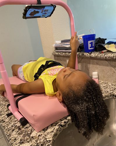 Customer photo review of Shampoo Mat Deluxe