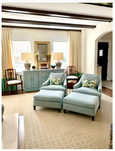 Customer photo review of Teal and Lime Fluid Art