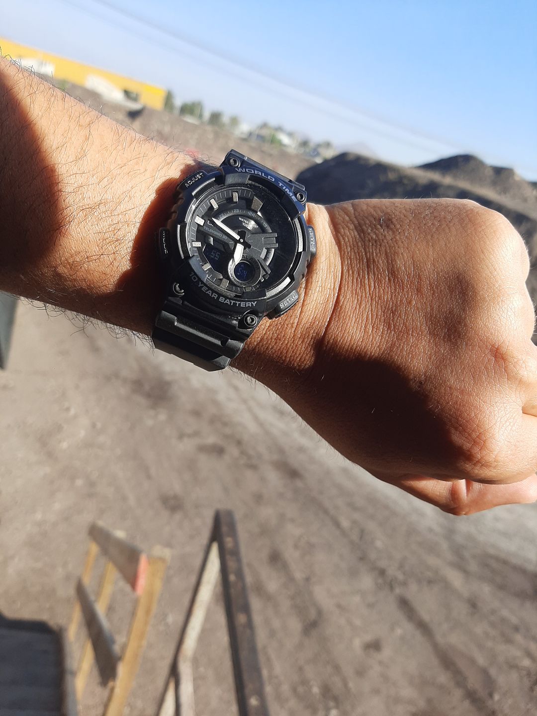 Customer photo review of Reloj Casio Análogo-Digital Vintage AEQ-110W-1BVDF Negro
