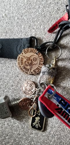 Customer photo review of Roaring Lion Keyring