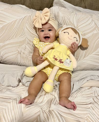 Customer photo review of Personalized Spring Girl in Animal Outfits