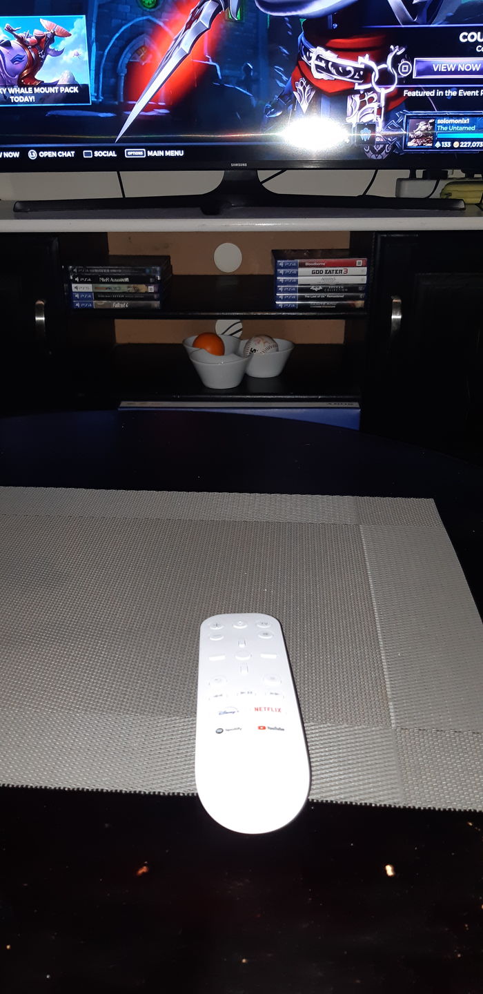 Customer photo review of PS5 Media Remote - Glacier White