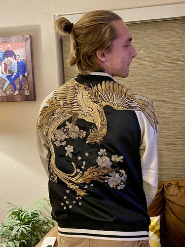 Customer photo review of Phoenix Sukajan Souvenir Jacket