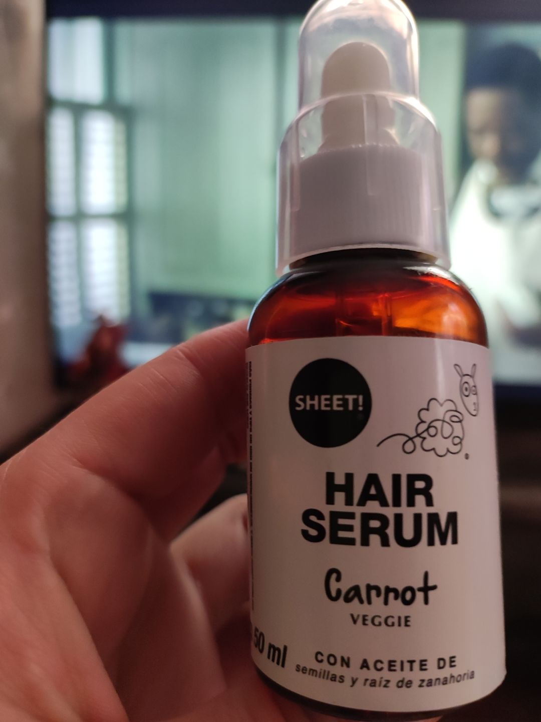 Customer photo review of SERUM ZANAHORIA PELO Y PESTAÑAS
