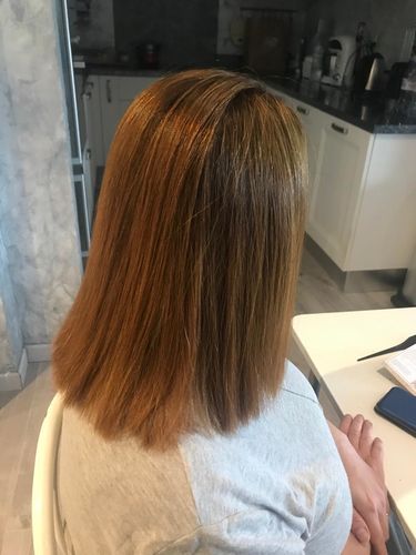 Customer photo review of KIT DE LISSAGE BRÉSILIEN