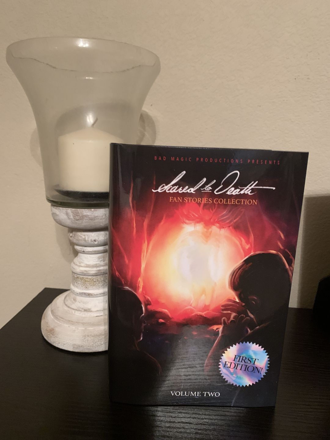 Customer photo review of Scared To Death Book Vol Two UNSIGNED