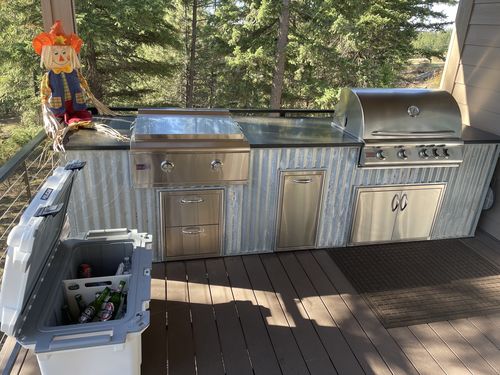 Customer photo review of 50/70 Quart Camp Cutting Board + Cooler Divider