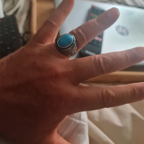 Customer photo review of NAVAJO STONE RING
