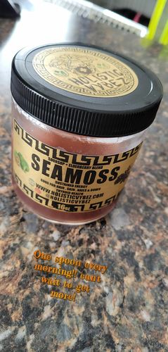 Customer photo review of Elderberry and Soursop Infused Sea Moss Gel