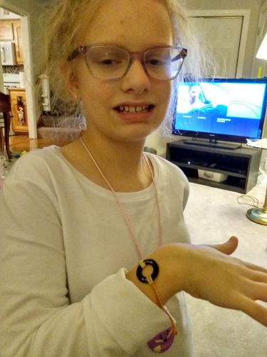 Customer photo review of Limited Edition Pumpkin Spice Encircle Faithlets