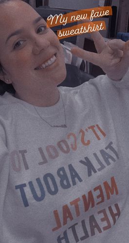 Customer photo review of It's Cool To Talk About Mental Health