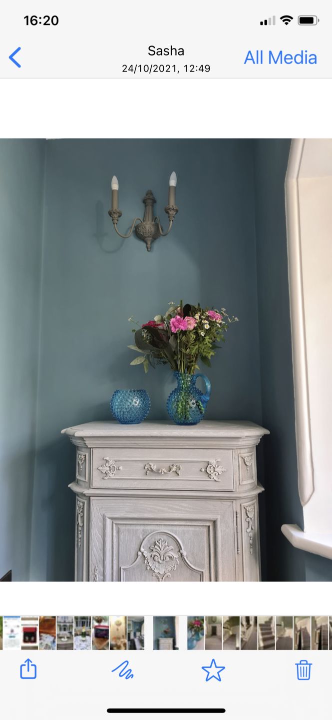 Customer photo review of Hobnail Džbán Azure