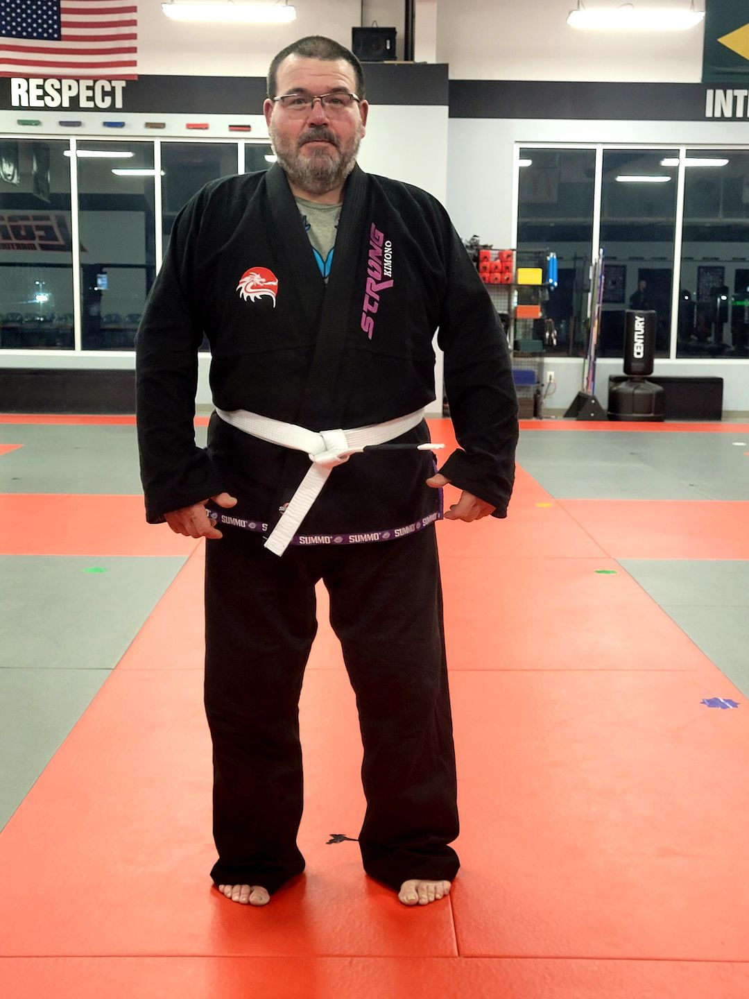Customer photo review of Black Warrior Brazilian Jiu Jitsu Gi ( BJJ GI )