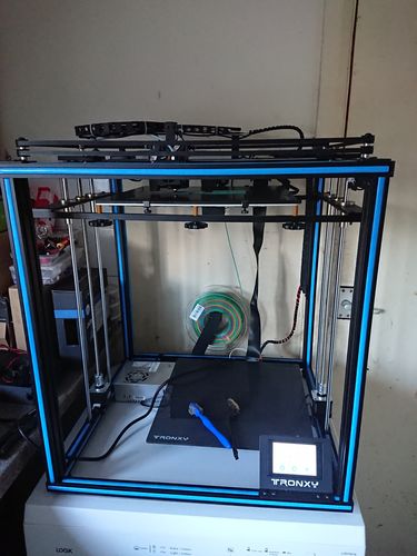 Customer photo review of Tronxy Z-axis T8 screw rod with copper nuts