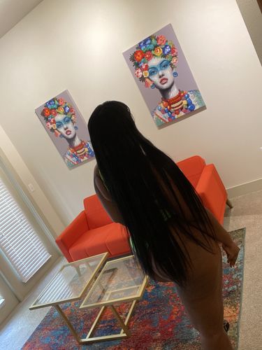 Customer photo review of Brooklyn Hair 9A Remy Straight Bundle Hair