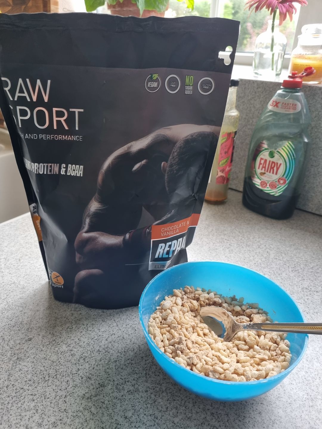Customer photo review of Everyday Repair Protein Powder