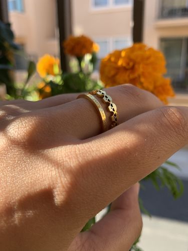 Customer photo review of Rather Be Dead Ring