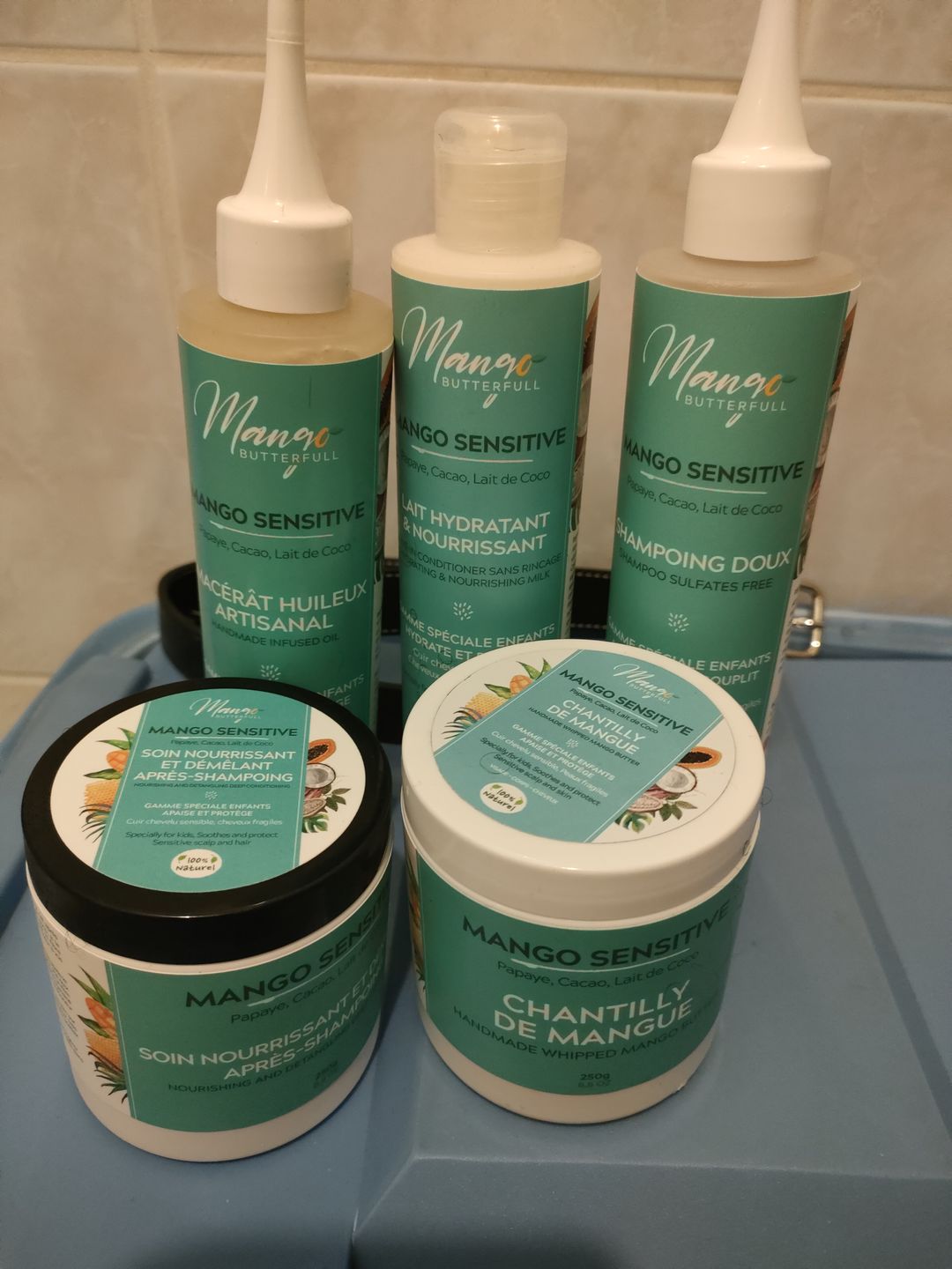 Customer photo review of Pack routine Mango SENSITIVE