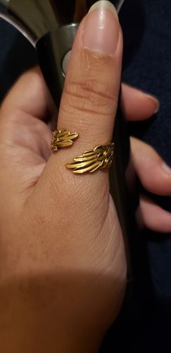 Customer photo review of Black Swan Ring