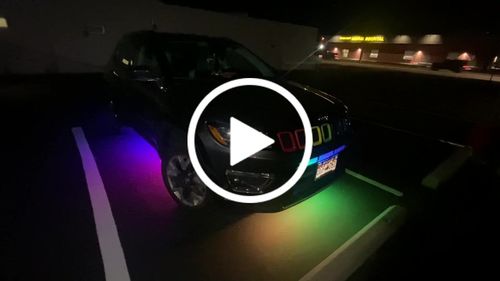 Customer video review of LED Underglow Lighting Kit |  Color Chasing |  Bluetooth Control