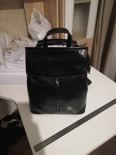 Customer photo review of Zipper Design Backpack