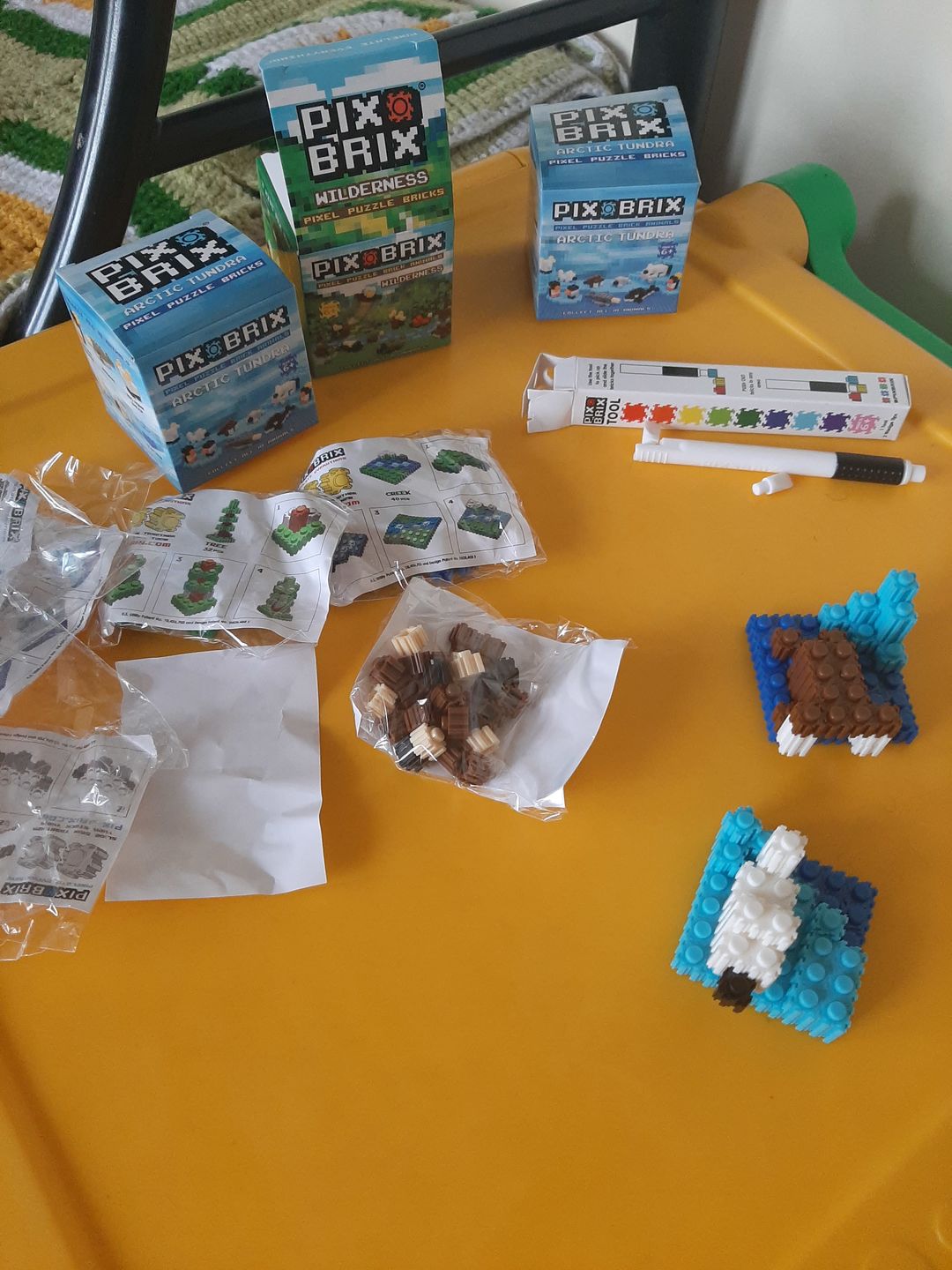 Customer photo review of Herramienta para Blocks - Pix Brix