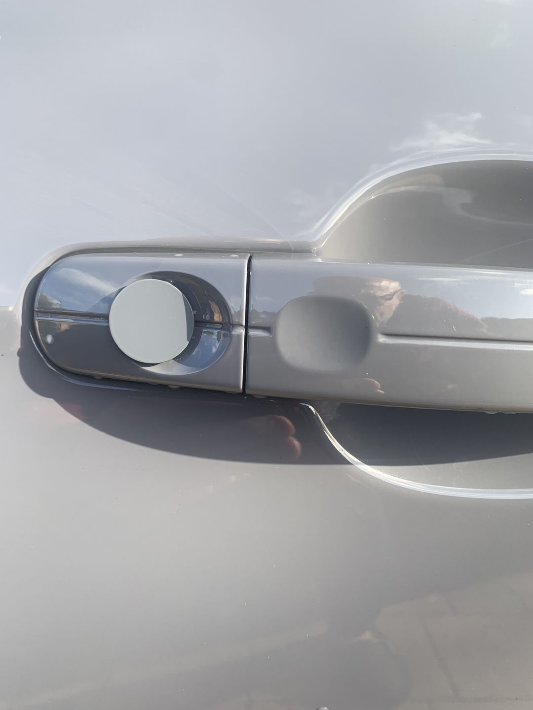 Customer photo review of Door Lock Barrel Blanking Plate - Mk3/3.5 Focus / Mk7/7.5 Fiesta (Painted)