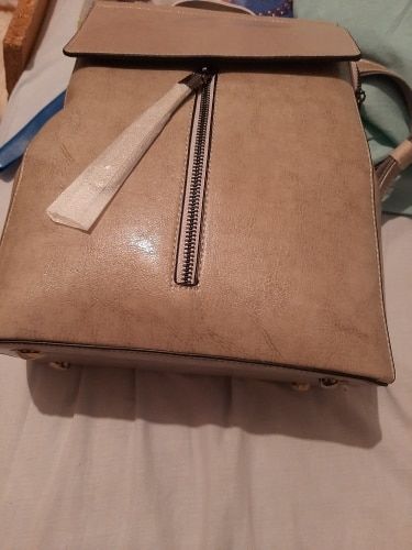 Customer photo review of Zipper Design Backpack
