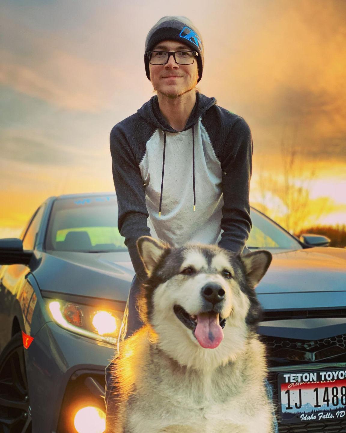 Customer photo review of Demon Grille for 16-18 Honda Civic Sedan/Hatchback