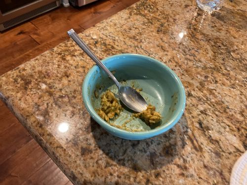 Customer photo review of Chicken Coconut Curry