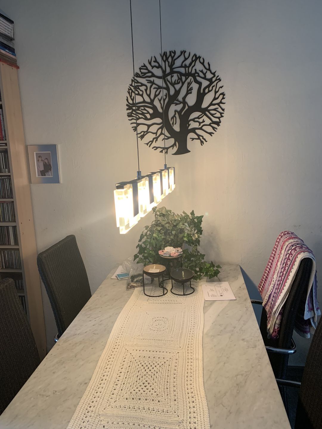 Customer photo review of Wanddecoratie | Levensboom rond
