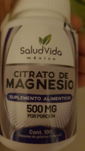 Customer photo review of Citrato de Magnesio 500mg