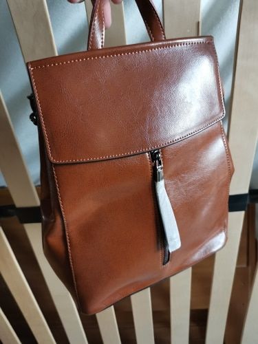 Customer photo review of Zipper Design Backpack