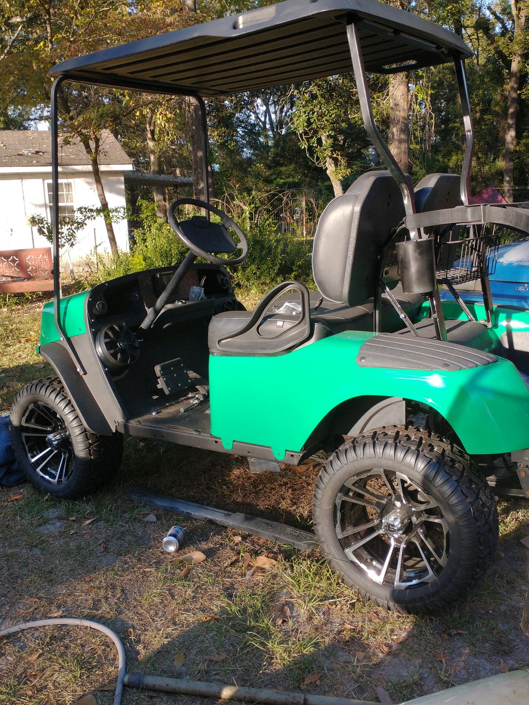 Customer photo review of EZGO "Anti-Vibration" Big Block GX390/Clone Conversion Cradle & Motor Mount