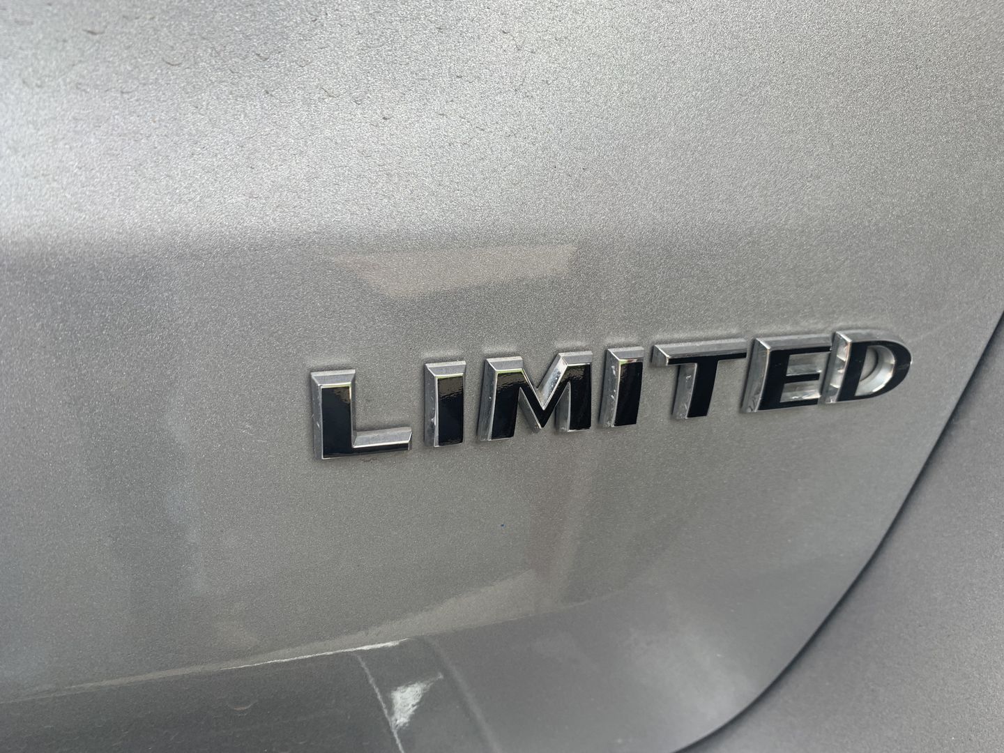 Customer photo review of LIMITED Custom Color Emblem Overlay Decal Sticker