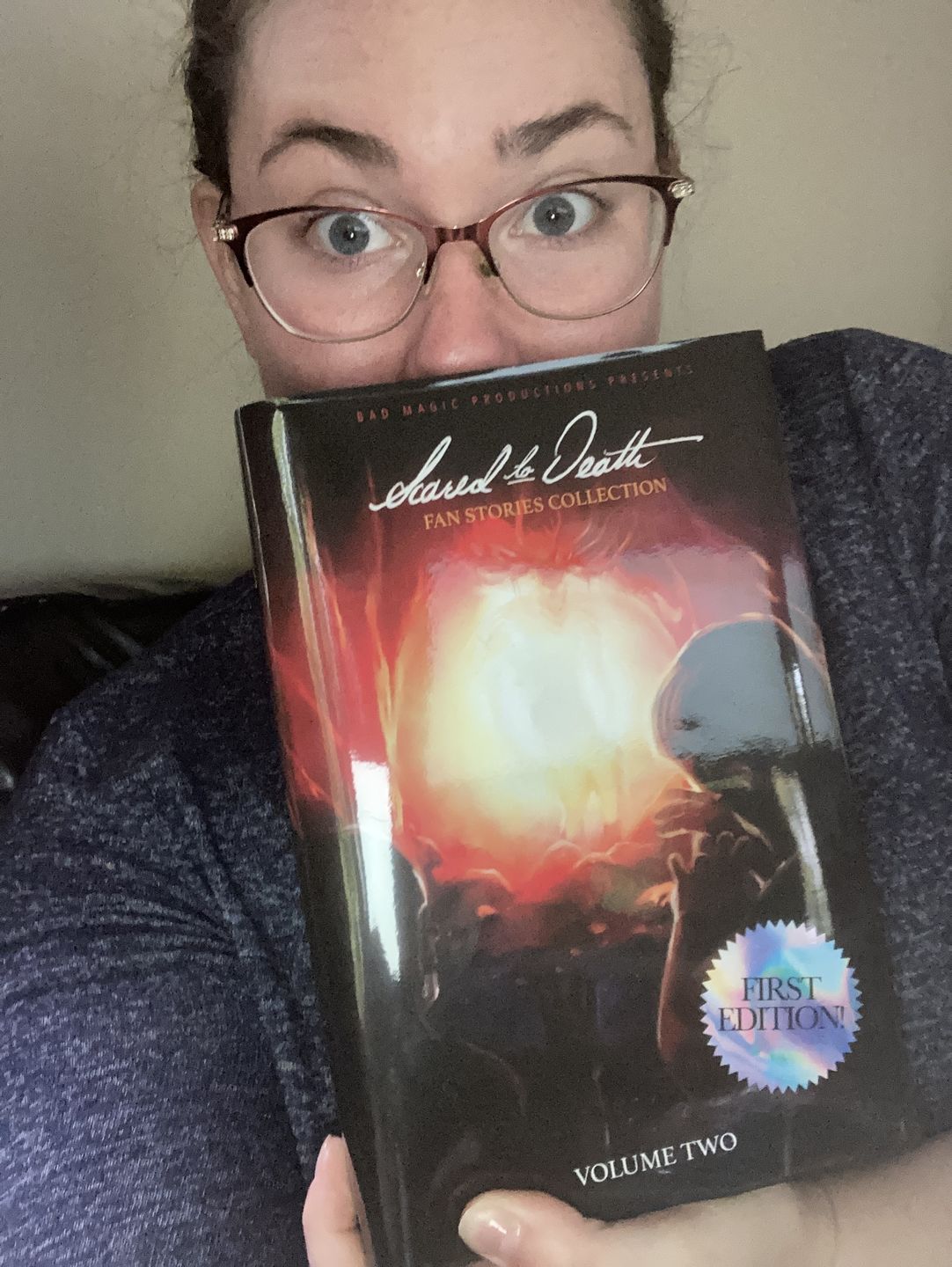 Customer photo review of Scared To Death Book Vol Two UNSIGNED