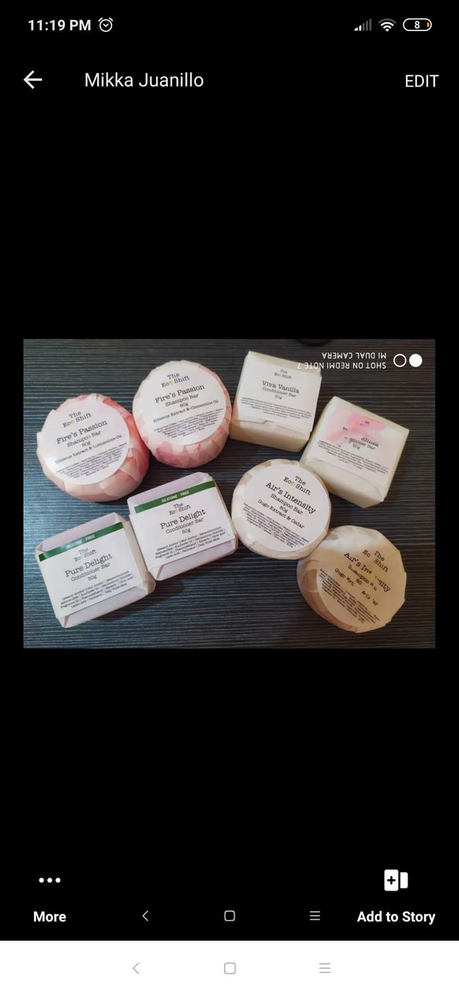 Customer photo review of Viva Vanilla | Conditioner Bar