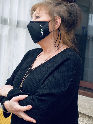 Customer photo review of Stealth 95 Face Mask