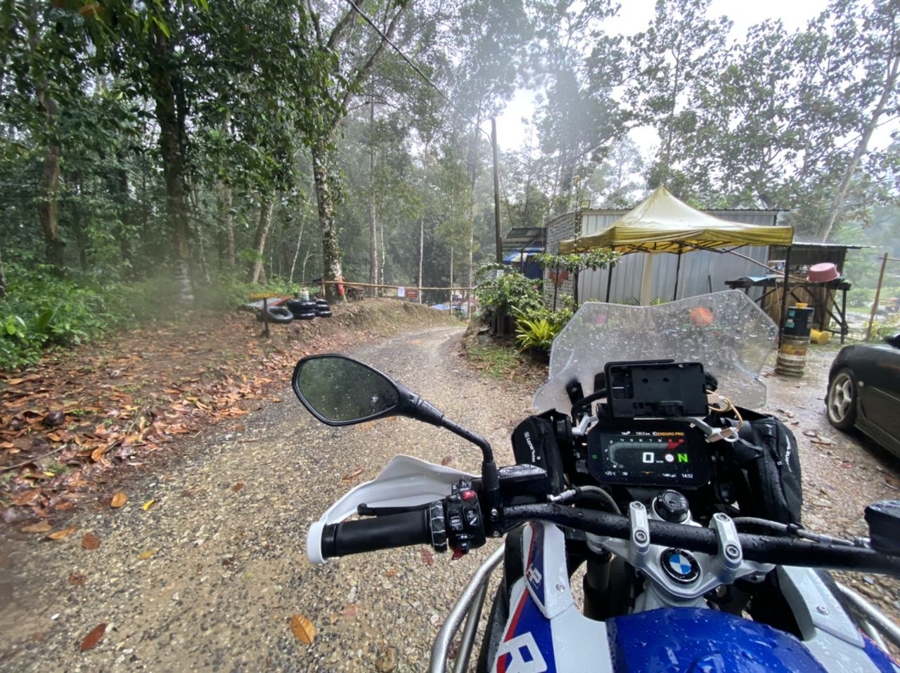 Customer photo review of Cockpit Hangry Pouch Set - BMW R1200/1250 GS / GS Adventure