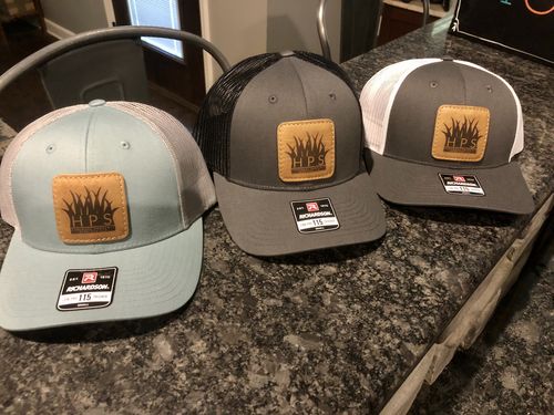 Customer photo review of Richardson 115  Leather Patch Hat (Pre-Order)