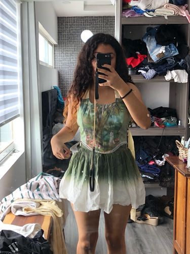 Customer photo review of Aesthetic Impressionism Tank Top