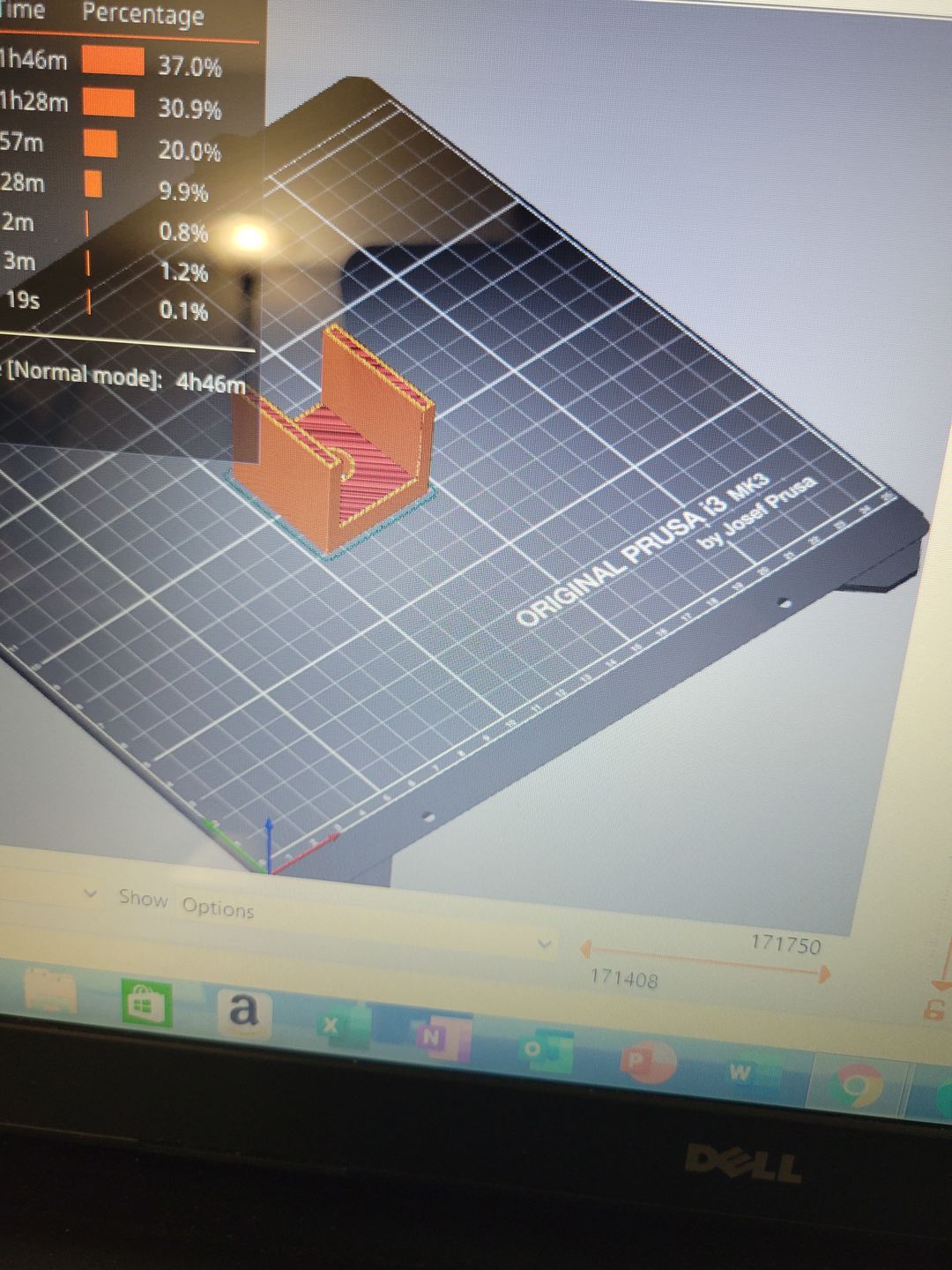 Customer photo review of Violet PETG Filament 1.75mm