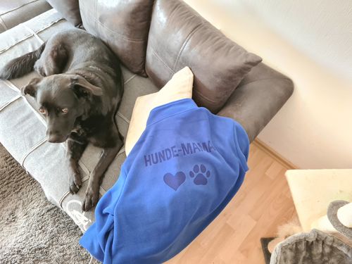 Customer photo review of Pfote mit Herz - Fleece Jacke