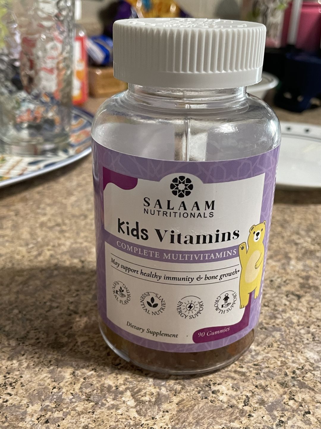 Customer photo review of Kids Gummy Multivitamins (90 count)