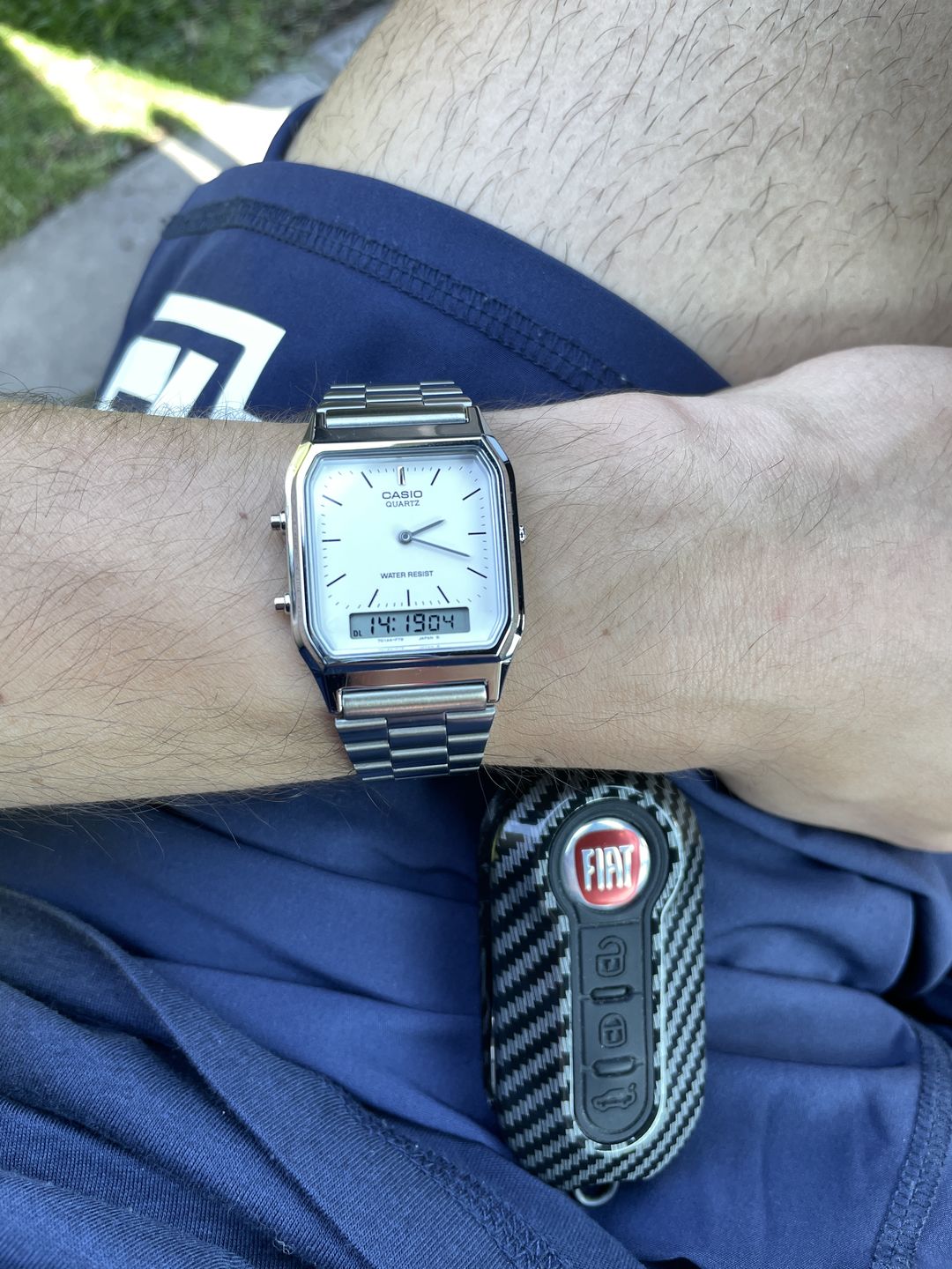 Customer photo review of Reloj Casio Vintage AQ-230A-7DMQ Plateado