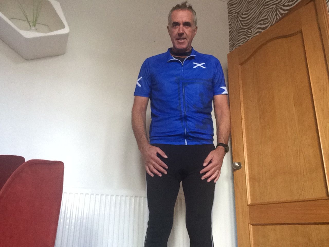 Customer photo review of Scotland Cycling Jersey