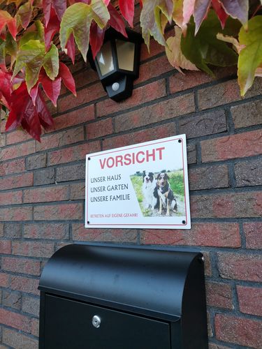 Customer photo review of Personalisierbares -Foto- Schild "Meins"